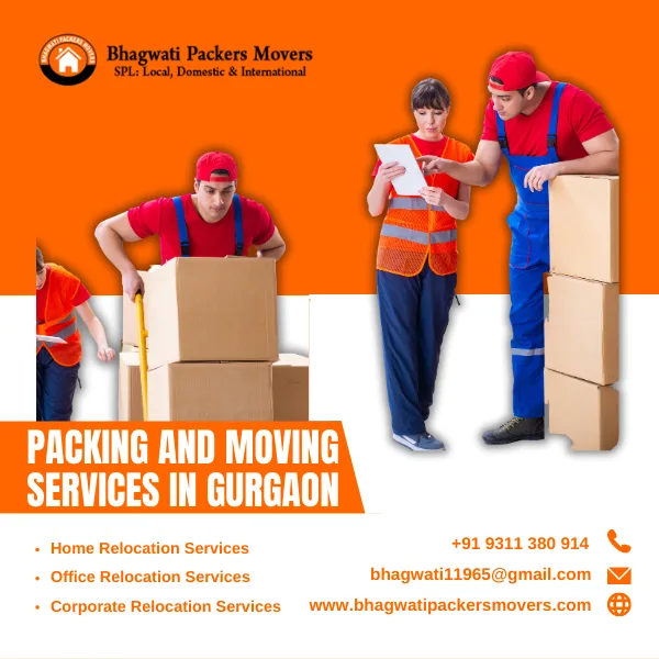 Packing and moving services in gurgaon