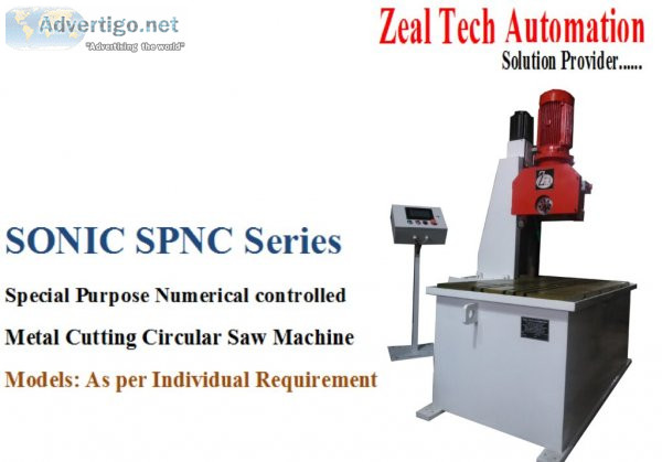 Spm circular saw cutting machine in india