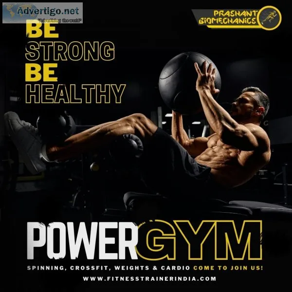 Prashant Biomechanics personal trainer Mumbai,
