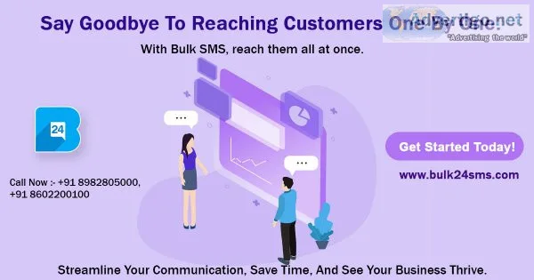 Revolutionize your communication strategy with bulk24sms: unleas