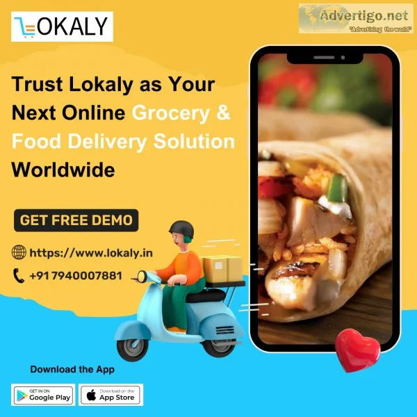 Trust lokaly as your next online grocery & food delivery solutio