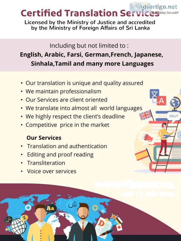 Professional translation services online now