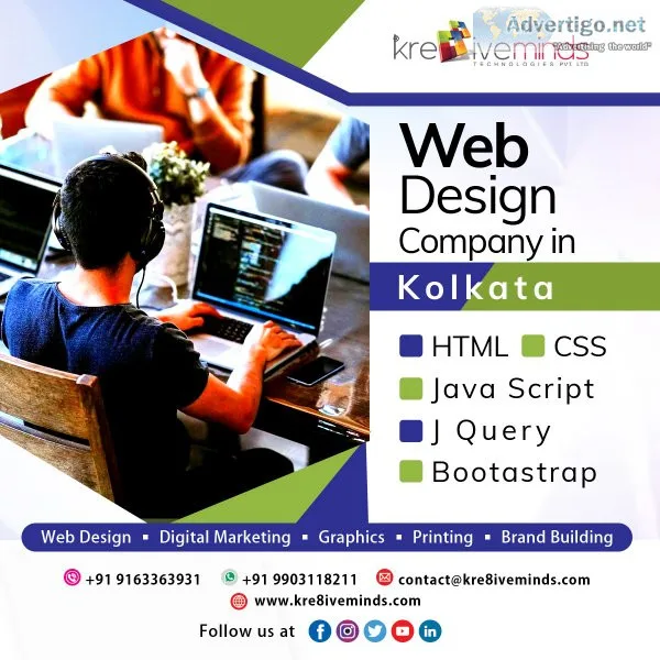 Kre8iveminds technologies - website designing web development co