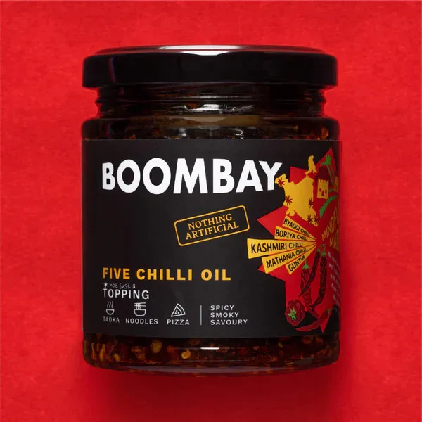 Buy five chilli oil online | boombay - nothing artificial