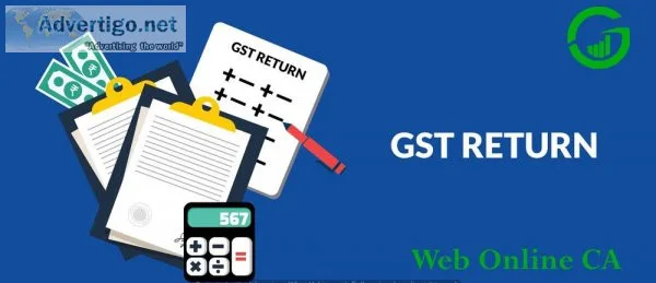 Process for gst return filing services online