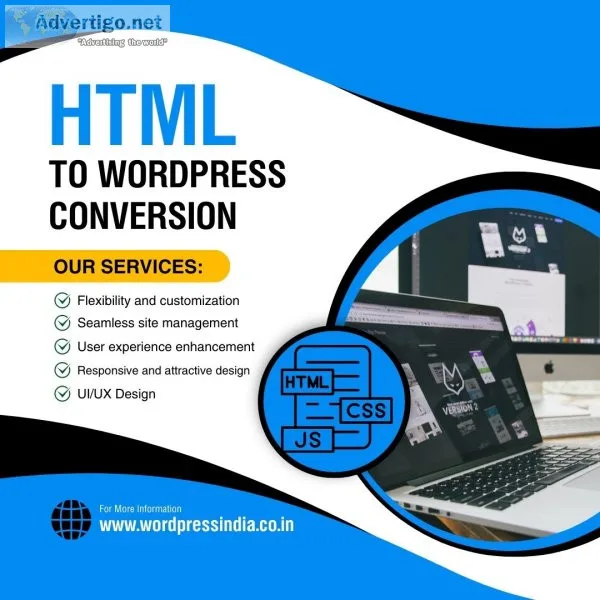 Html to wordpress conversion