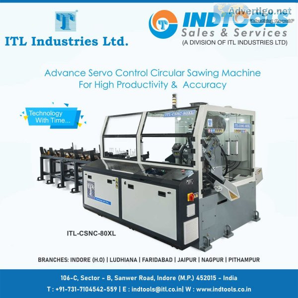 Authorized distributor of itl band saw machine in indore, mp, in