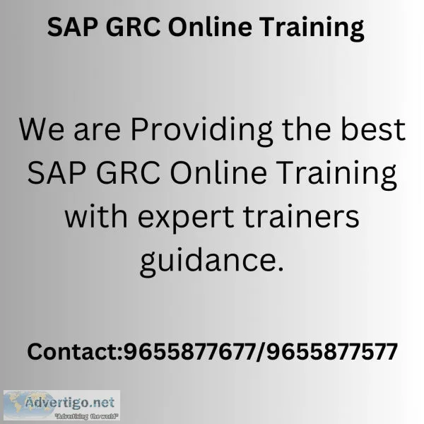 Sap grc online training