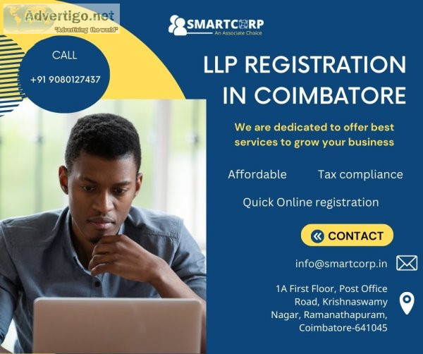 Online llp registration in coimbatore | limited liabiity partner