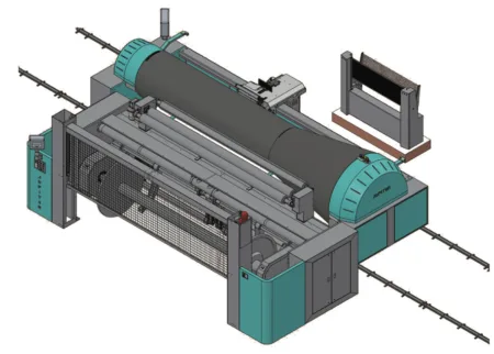 High-performance sectional warping machine for sale