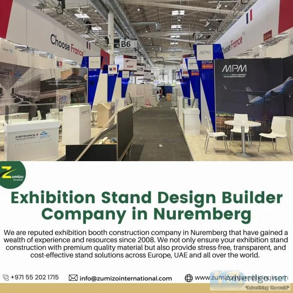 Exhibition stand designs in nuremberg