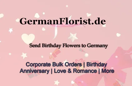 Send beautiful birthday flowers to germany - germanfloristde