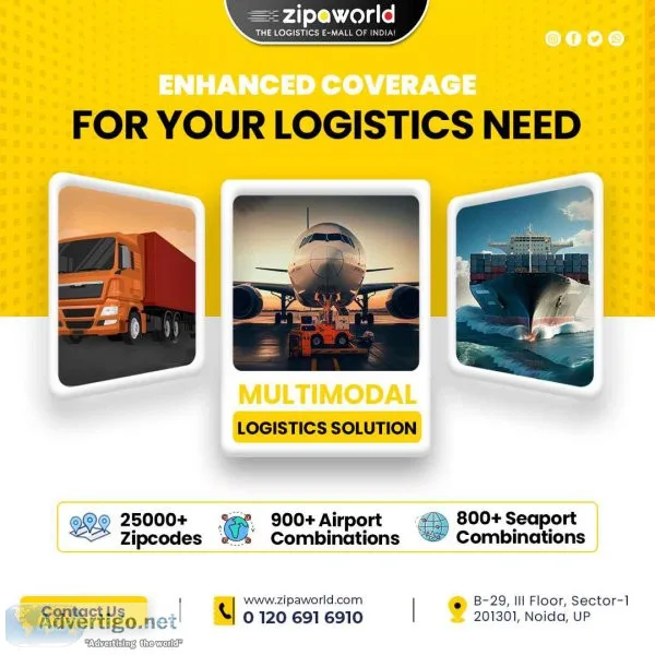 Sea freight forwarder : zipaworld innovation pvt ltd