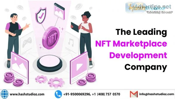 Hashstudioz: the leading nft marketplace development company