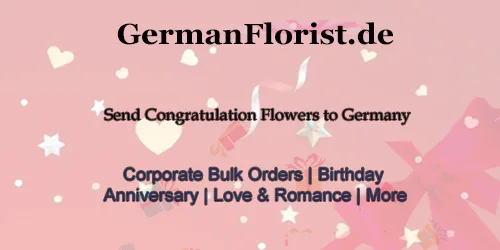 Send congratulations flowers to germany - germanfloristde