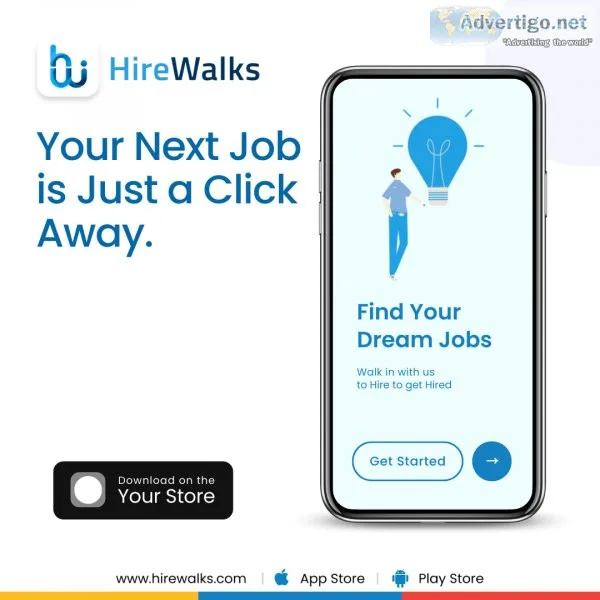 Hirewalks- best job search site in india