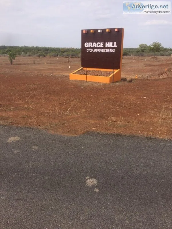 Grace hill nagar plots for sale at poondi