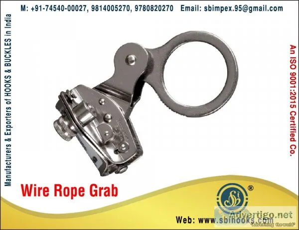 Wire rope grab manufacturers exporters suppliers stockist in ind