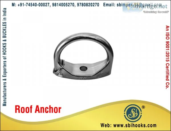Roof anchor manufacturers exporters suppliers stockist in india 