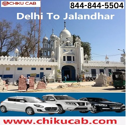 Convenient and affordable delhi to jalandhar cab service via chi