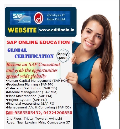 Edrishyaa it india pt ltd sap academy