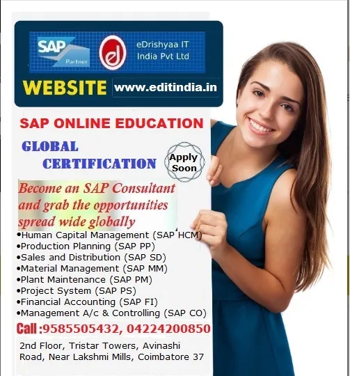 Edrishyaa it india pt ltd sap academy