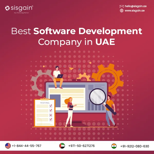 Software development company in uae | sisgain