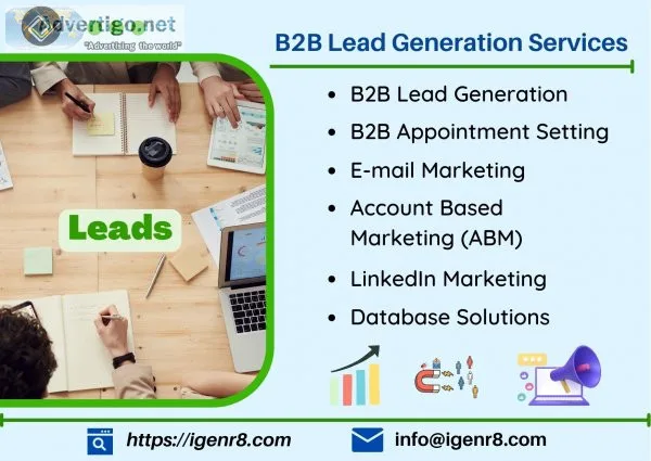 B2b lead generation services agency in india