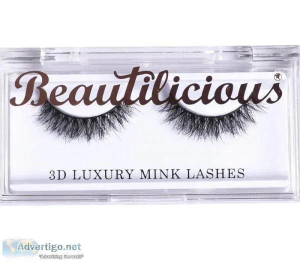 Buy premium mink eyelashes collection online from beautilicious