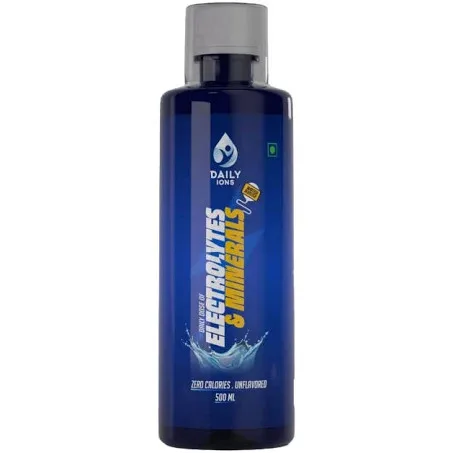Mineral drops water