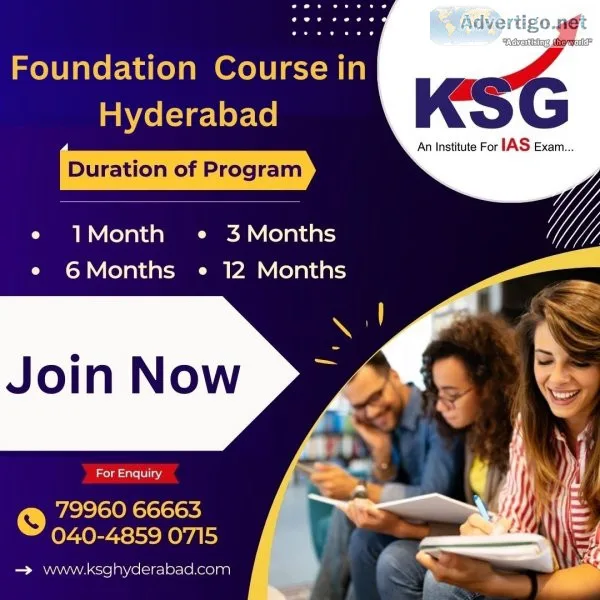 Foundation course in hyderabad