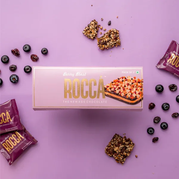 Berry roccÁ - gourmet berry brittle chocolate (pack of 3)