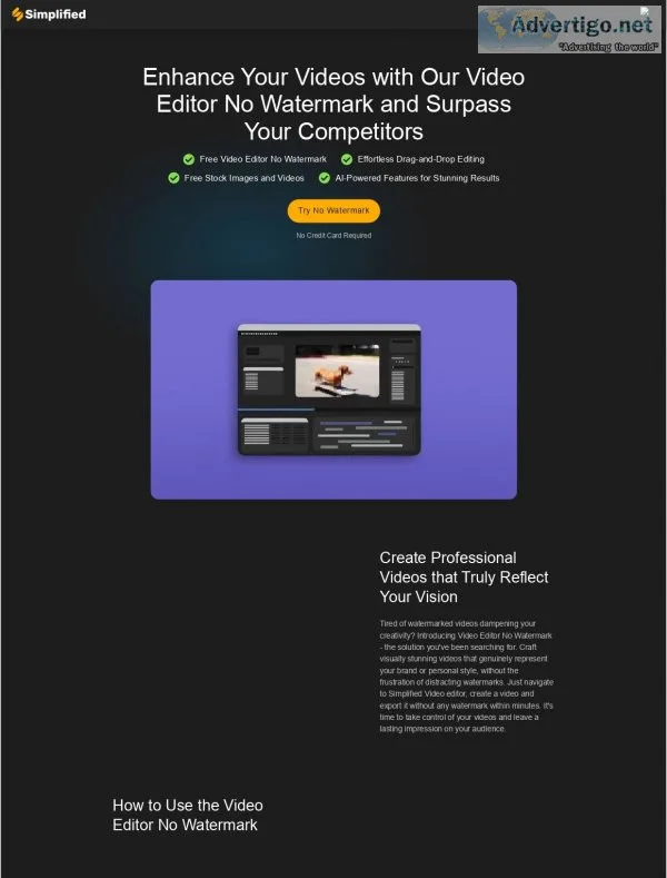  create stunning videos without watermarks: simplified s free vi