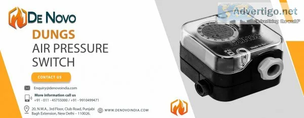 Dungs air pressure switch - de novo