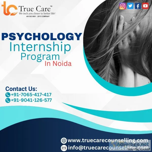 Psychology internship program in noida