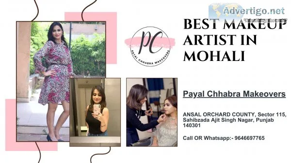 Best makeup artist in mohali