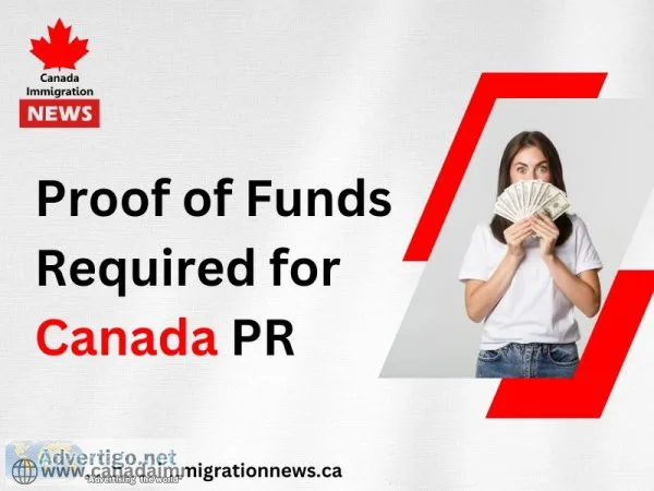 Proof of funds required for canada pr