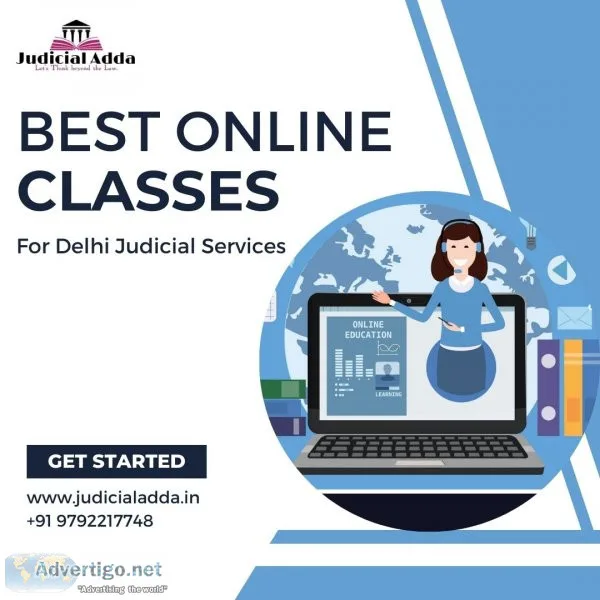 Best online classes for delhi judicial services