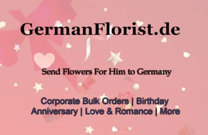 Make his day special: flowers for him in germany