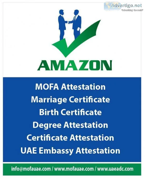 Mofa attestation in uae