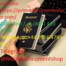 Buy real and fake scannable passport, residence permit, driver s