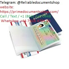 Buy real and fake scannable passport, residence permit, driver s