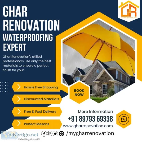Roof waterproofing expert in delhi ncr