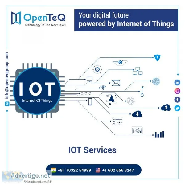 Openteq is right solution for iot and artificial solutions in in