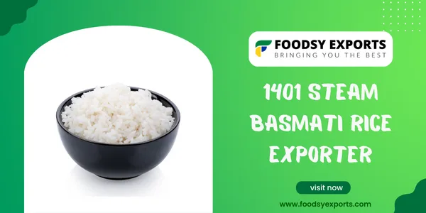 1401 steam basmati rice exporter