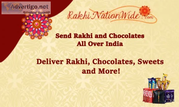 Send rakhi and chocolates to india: celebrate raksha bandhan wit