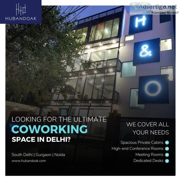 Co working space rent in delhi