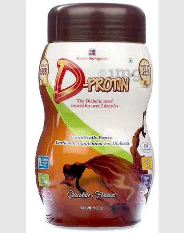 D-protin chocolate diabetes care powder - 500 g