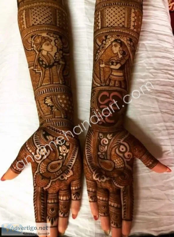 Best mehandi artist in delhi-anuj mehandi art