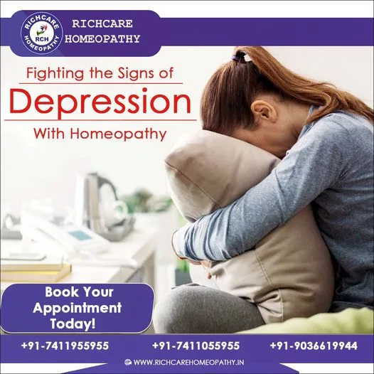 Homeopathy treatment, solution & cures for depression & anxity